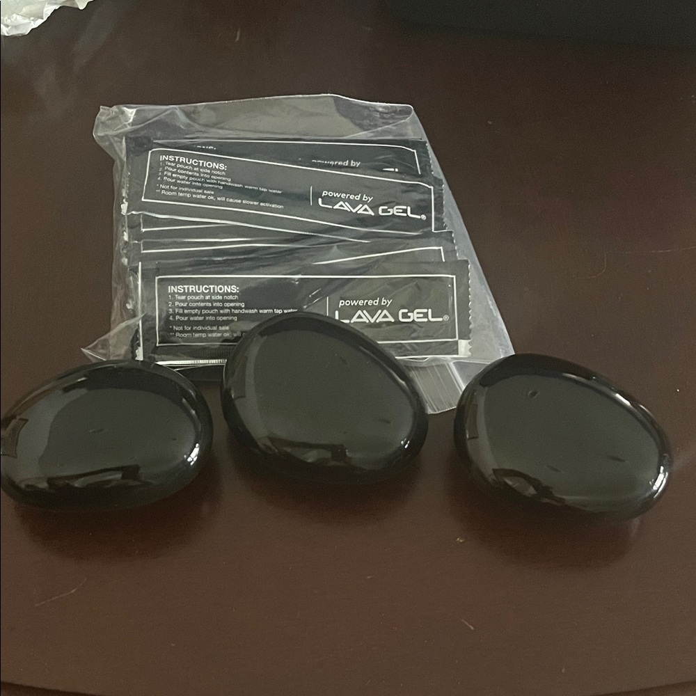 Black Lava Gel Hot Stones
